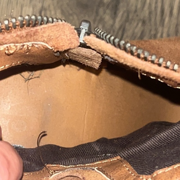 Dolce Vita Fringe Suede Ankle Boots size 7 - Picture 7 of 10